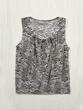 Loft Snakeskin Tank MP| Business Casual Relaxed